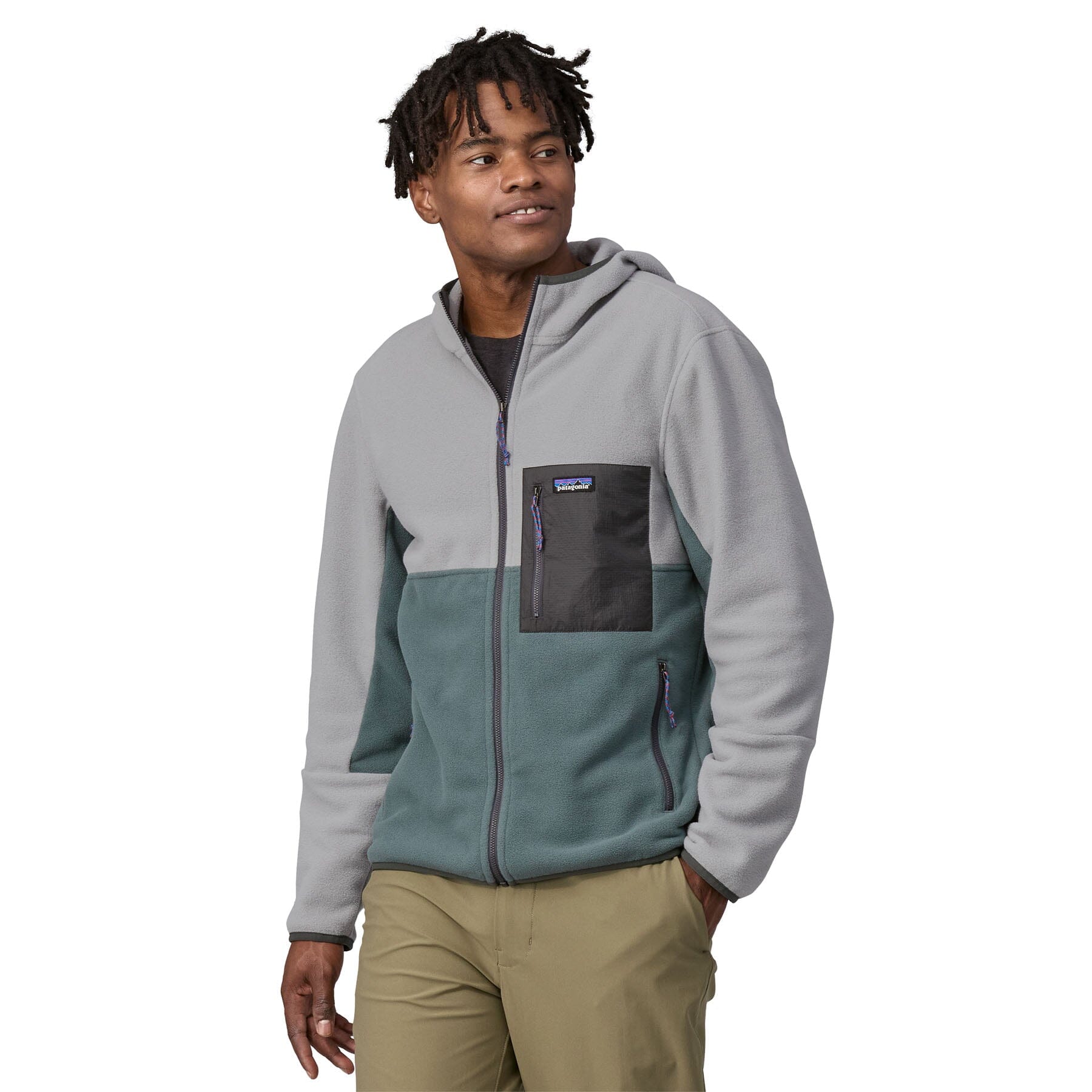 Patagonia M's Microdini 1/2 Zip Fleece Pullover - 100% Recycled