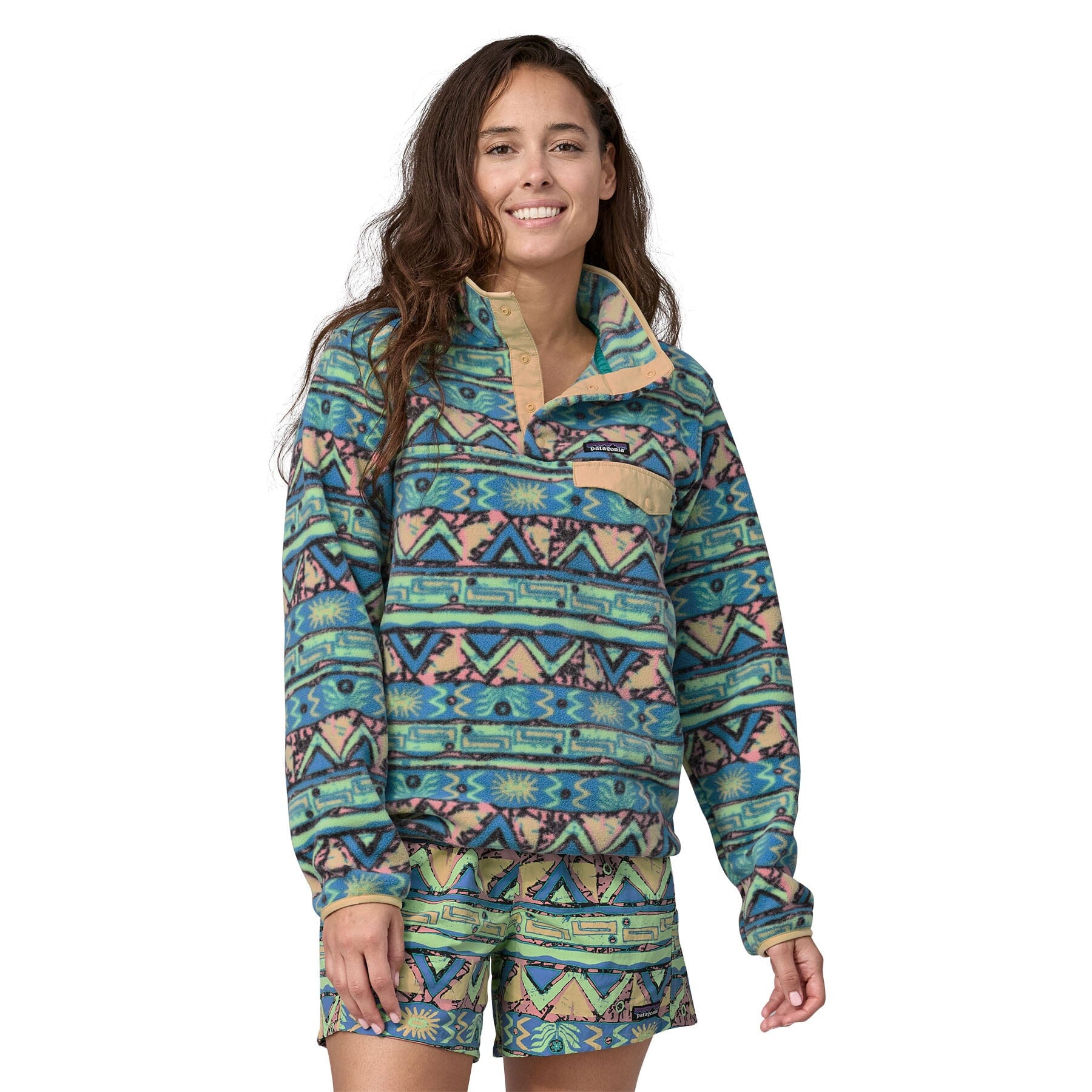Patagonia Womens Lightweight Synchilla Snap-T Pullover, UK