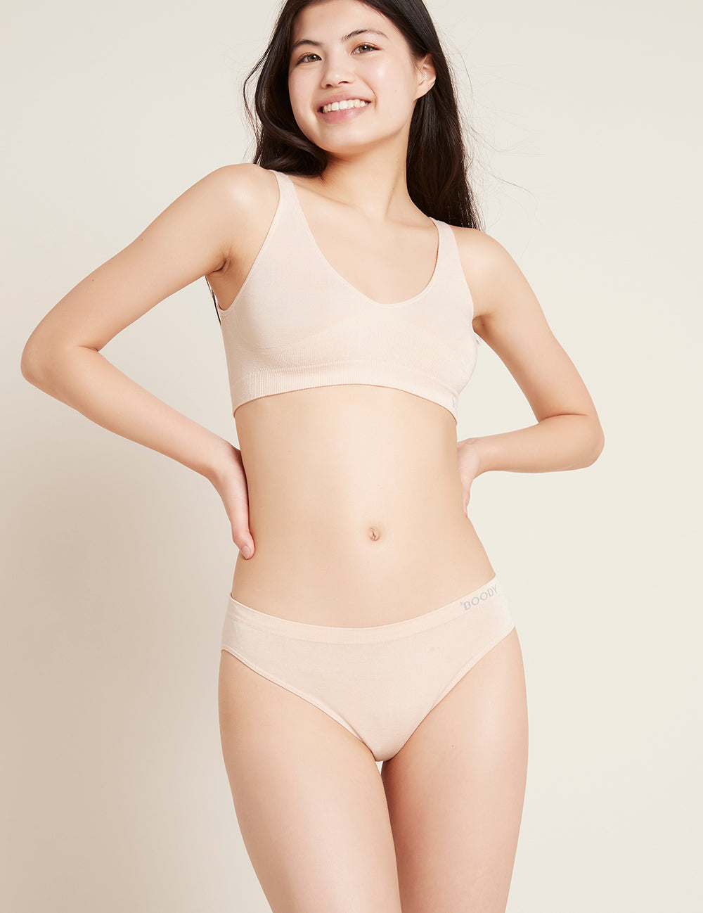 Shaper Crop Bra, Bamboo Underwear For Women