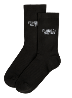 Röhnisch 2-pack Logo Socks Black Socks