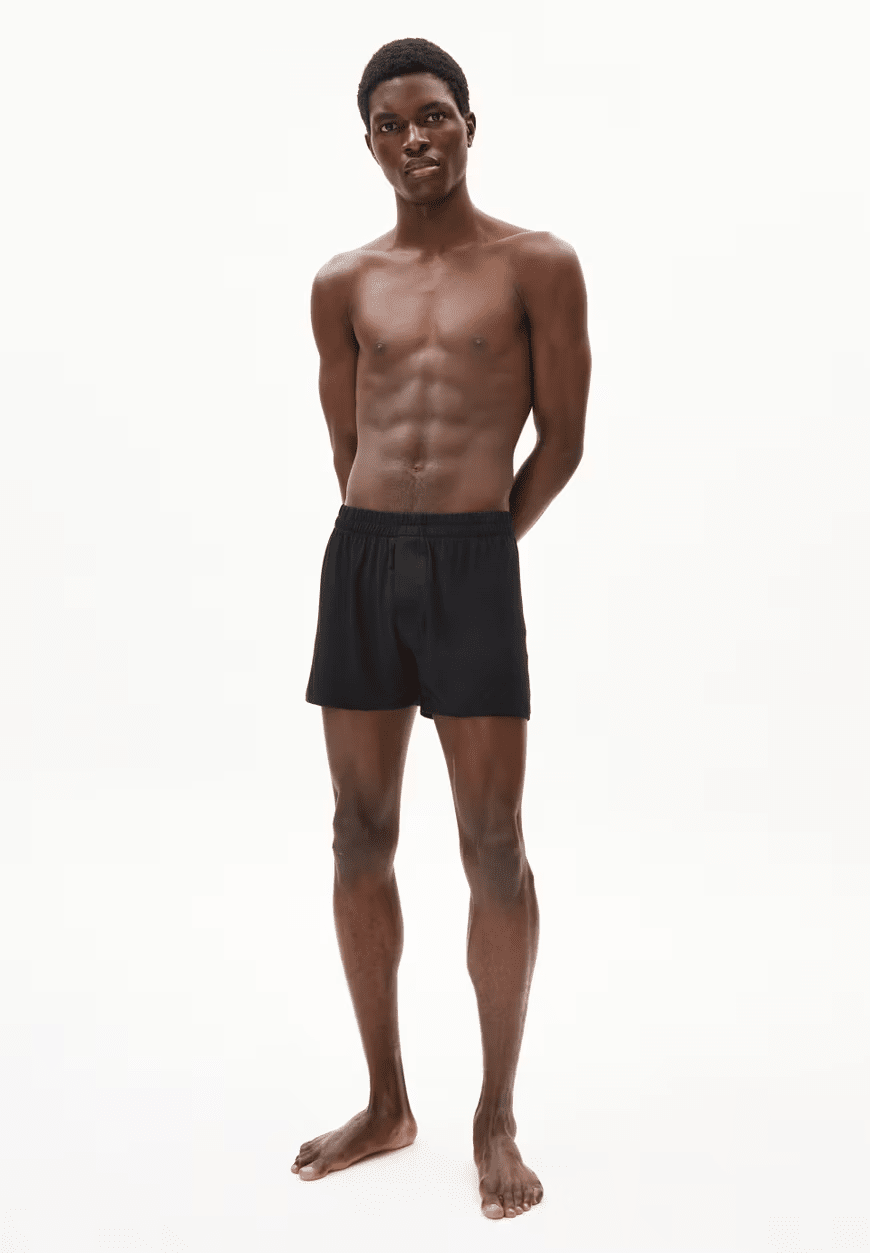 Armedangels Aasker Boxer - TENCEL™ Modal Mix Black Underwear