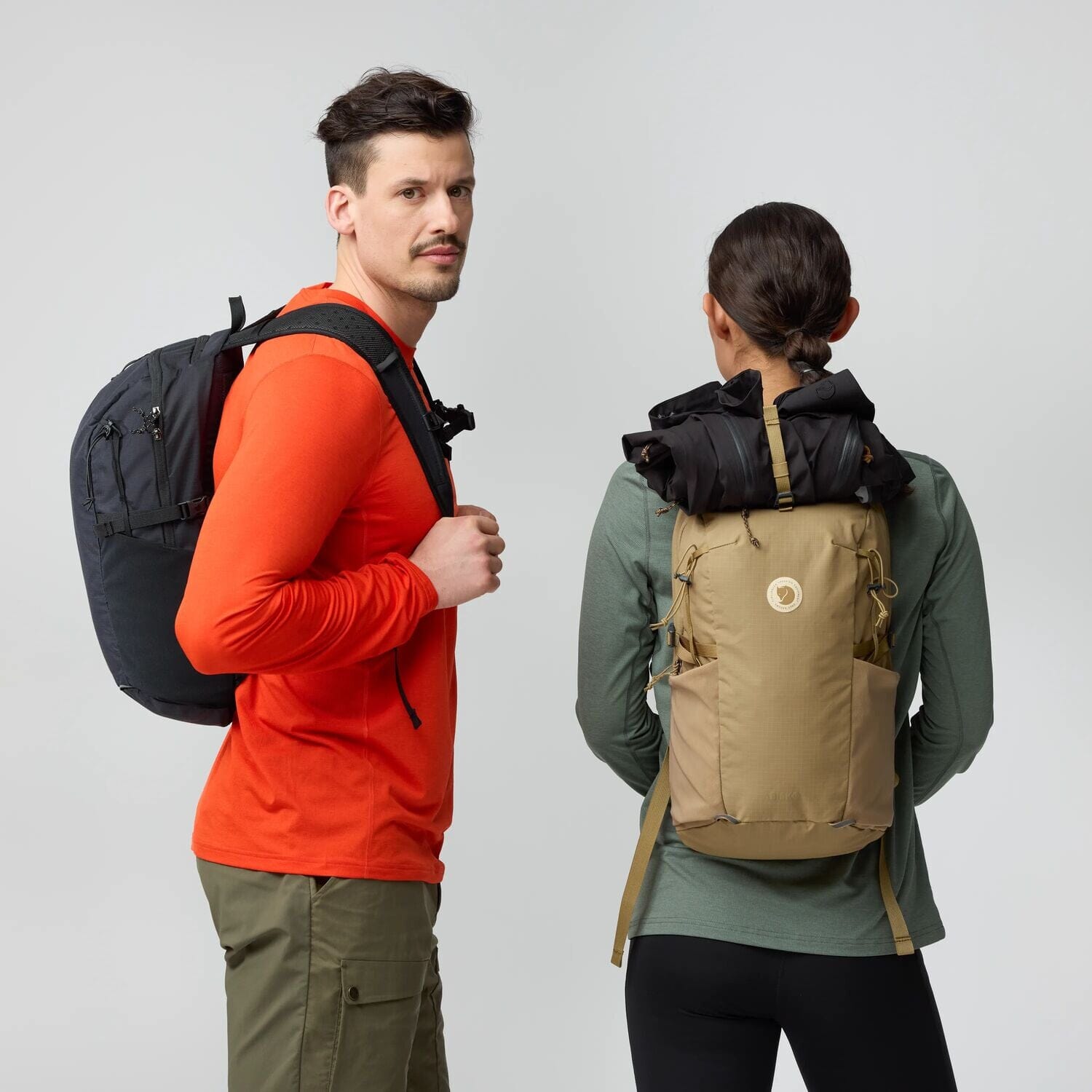 Fjällräven Abisko Softpack 16L Black Bags