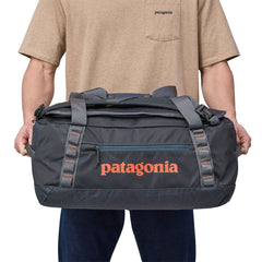 Patagonia Black Hole Duffel 40L - 100% postconsumer recycled polyester Smolder Blue Bags