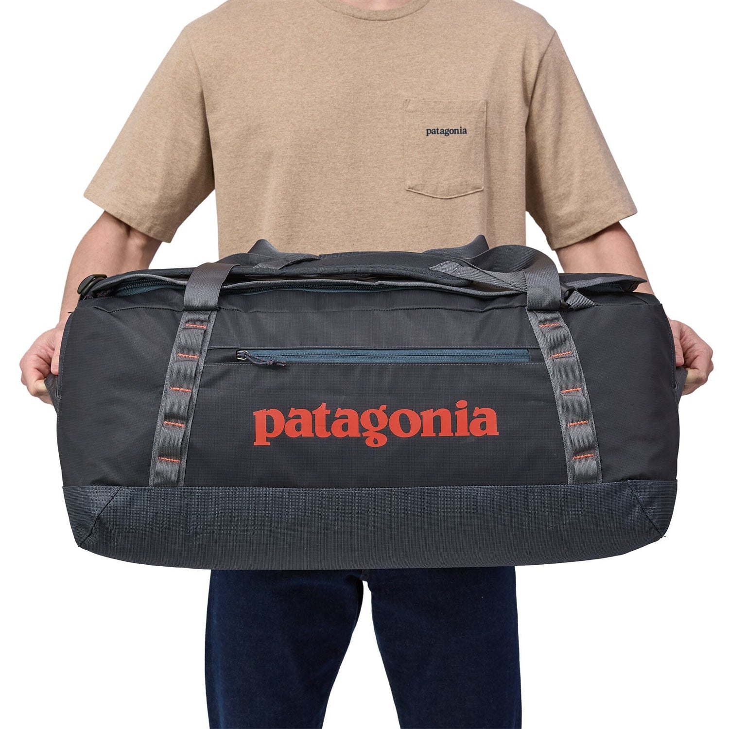 Patagonia Black Hole Duffel 70L - 100% postconsumer recycled polyester Smolder Blue Bags