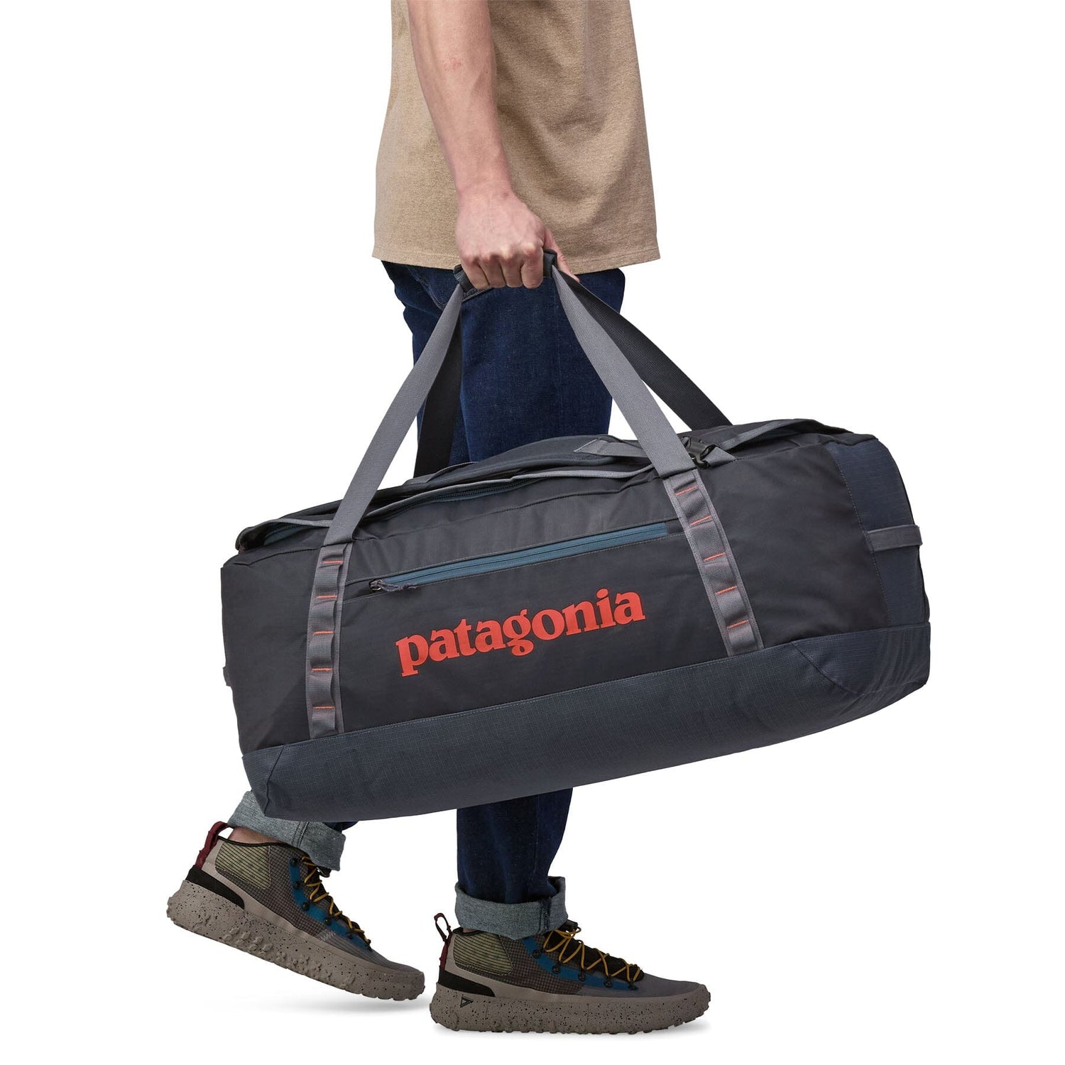 Patagonia Black Hole Duffel 70L - 100% postconsumer recycled polyester Smolder Blue Bags