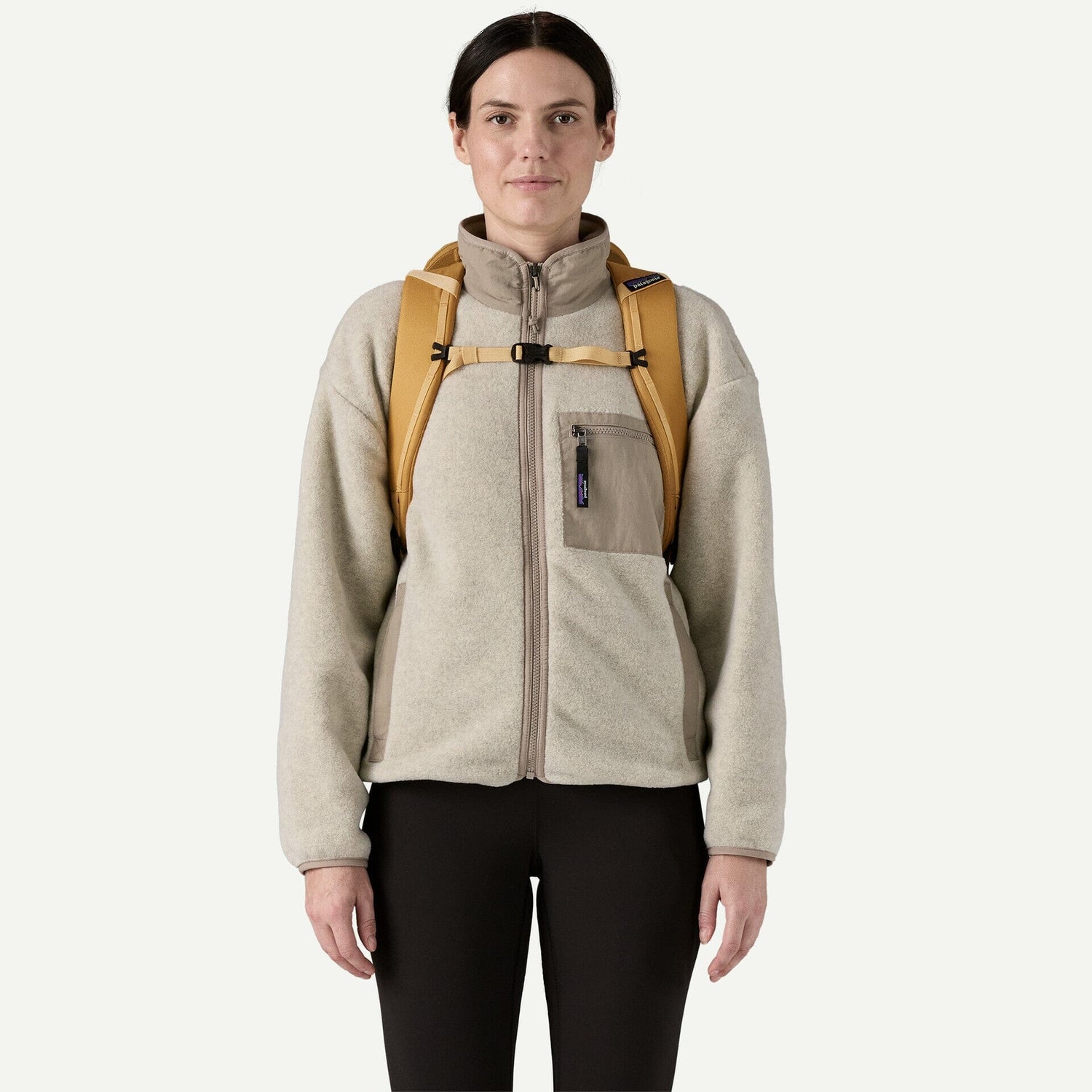 Patagonia Black Hole Pack 32L - 100% Recycled Polyester Pufferfish Gold w Beeswax Tan Bags