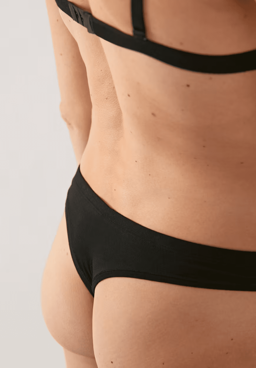 Armedangels Faara String - TENCEL™ Modal mix Black Underwear