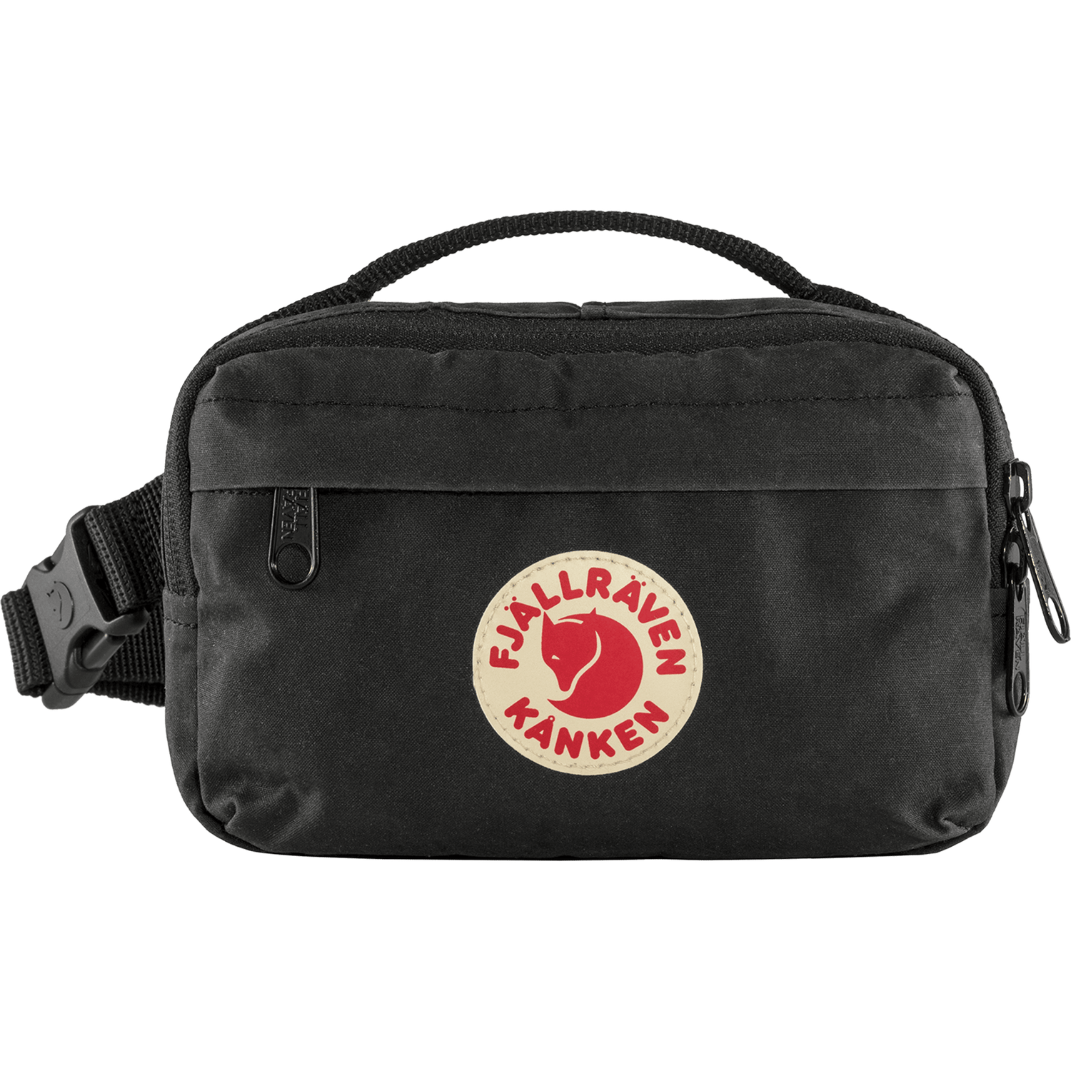 Fjällräven Kånken Hip Pack - Vinylal Black Bags