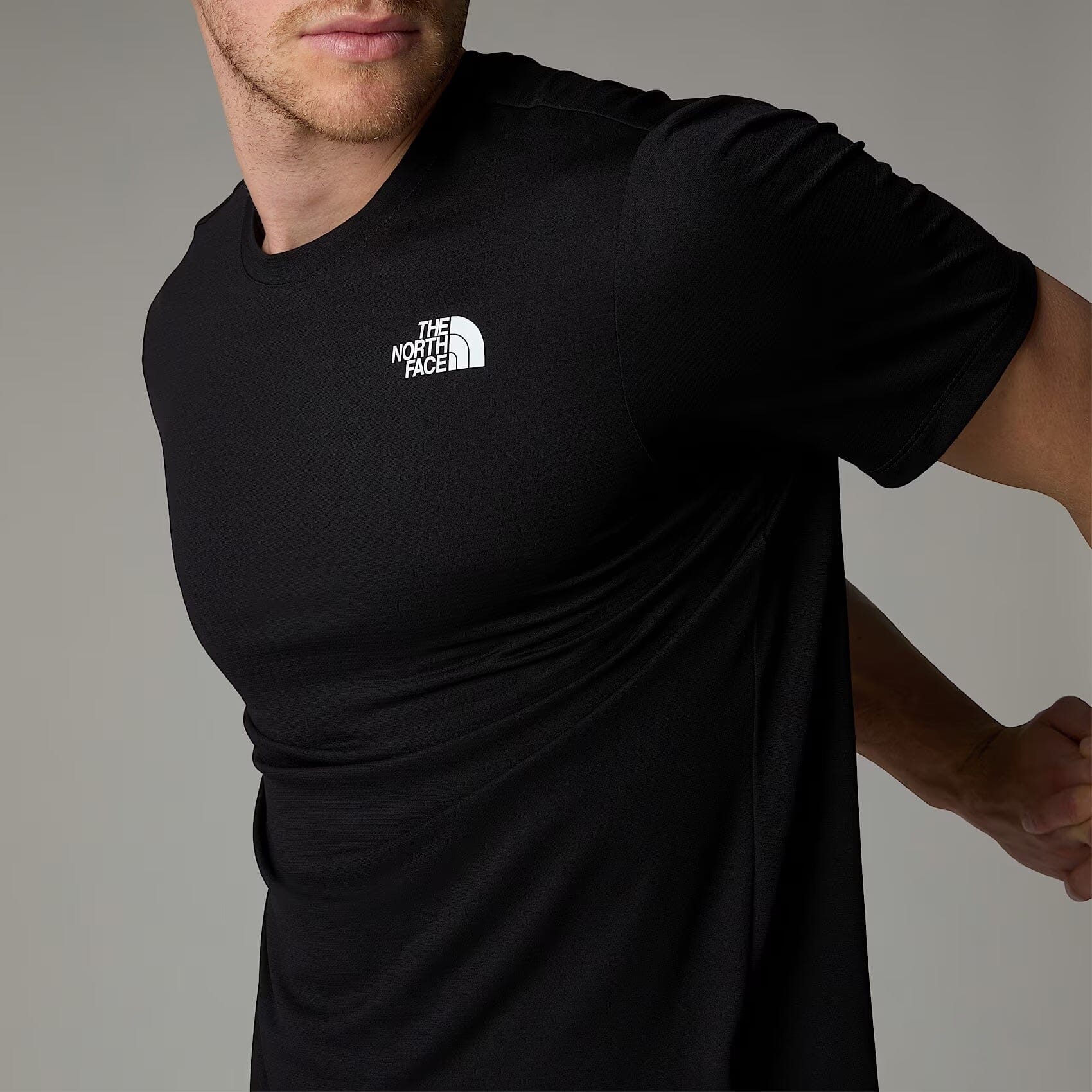 North face polyester t shirt on sale