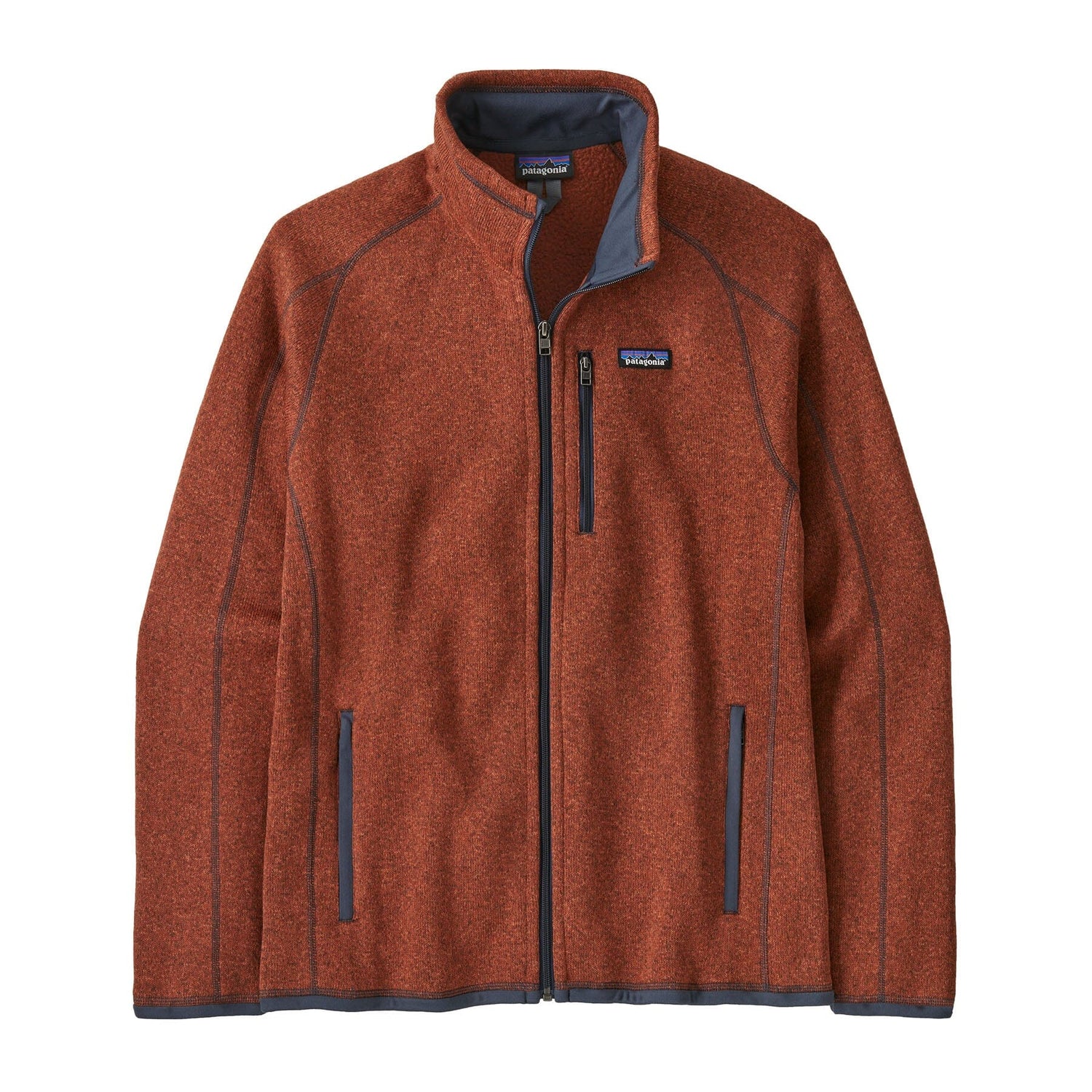 Patagonia M's Better Sweater Fleece Jacket - 100 % recycled polyester Burnished Red Shirt