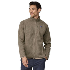 Patagonia M's Better Sweater Fleece Jacket - 100 % recycled polyester Seabird Grey Shirt