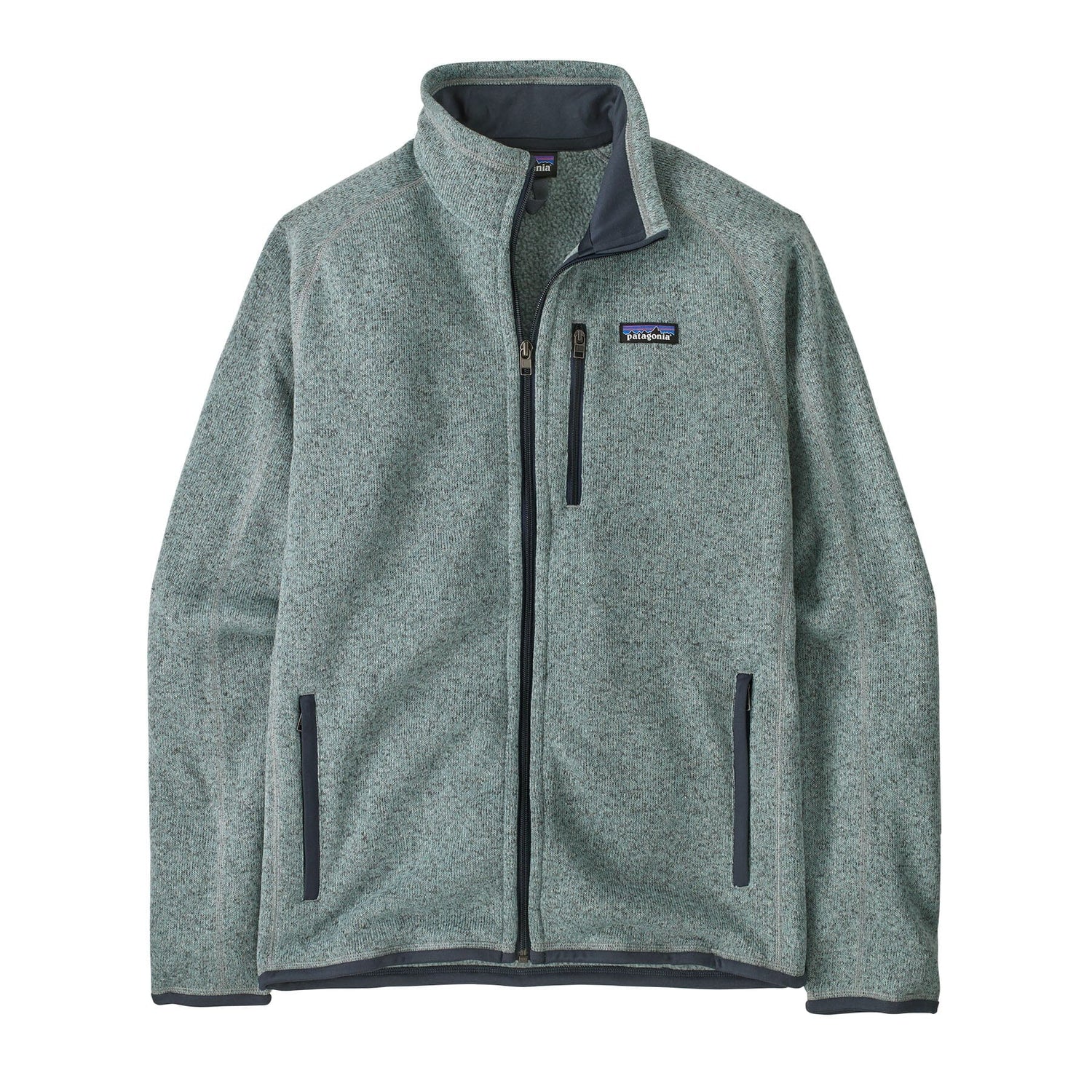 Patagonia M's Better Sweater Fleece Jacket - 100 % recycled polyester Thermal Blue Shirt