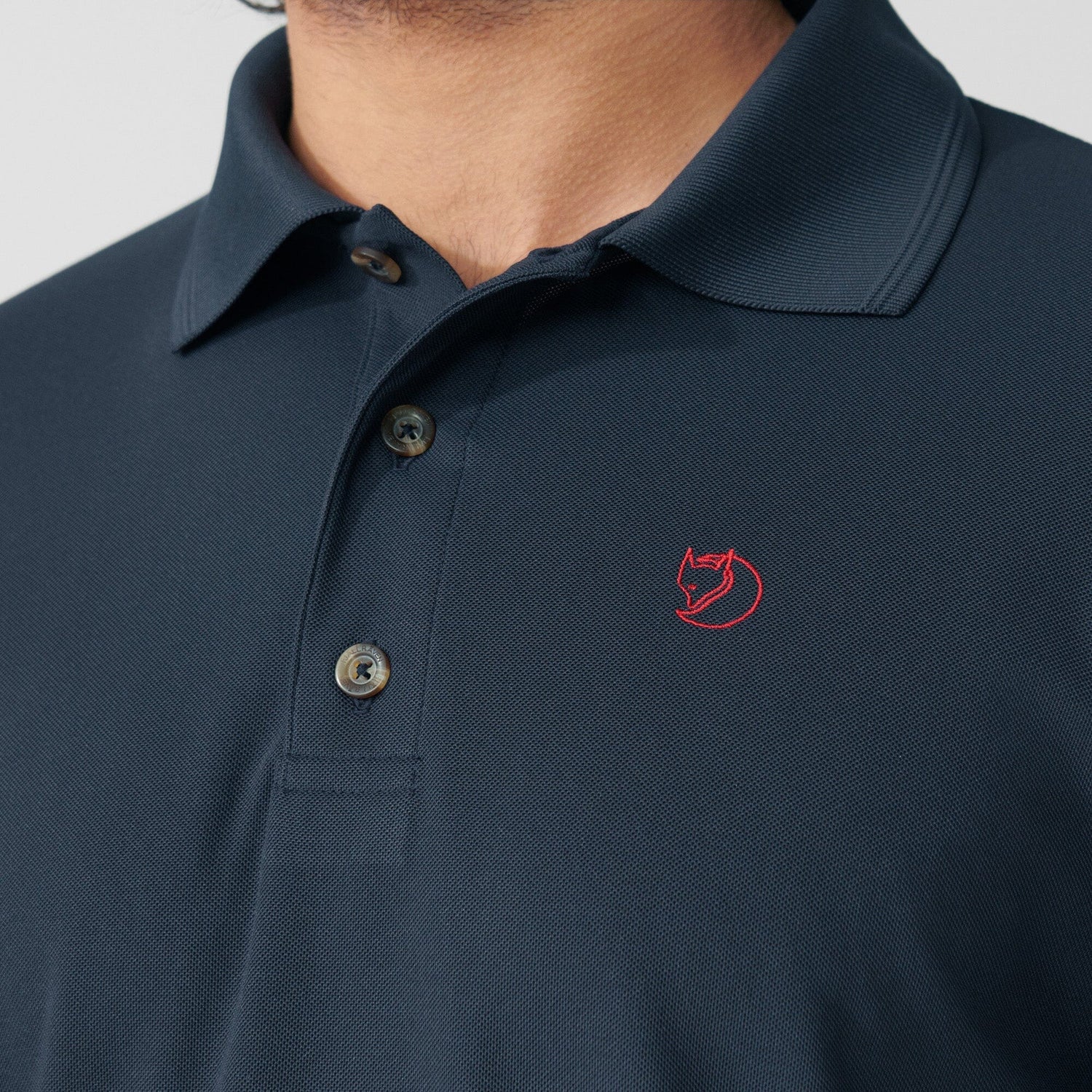 Fjällräven M's Crowley Pique Shirt - Recycled Polyester Blueback Shirt