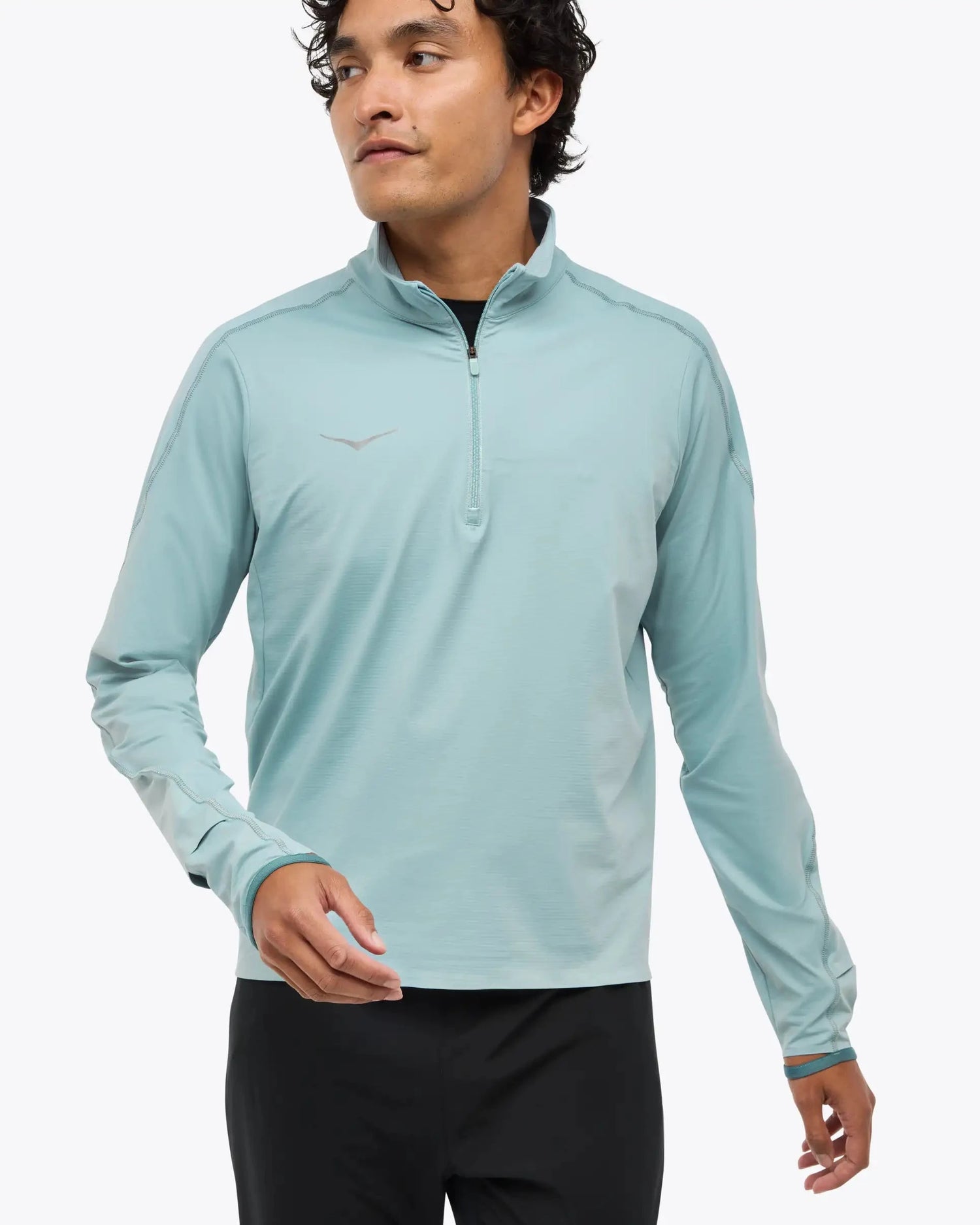 HOKA M's GlideTech Quarter Zip Shirt