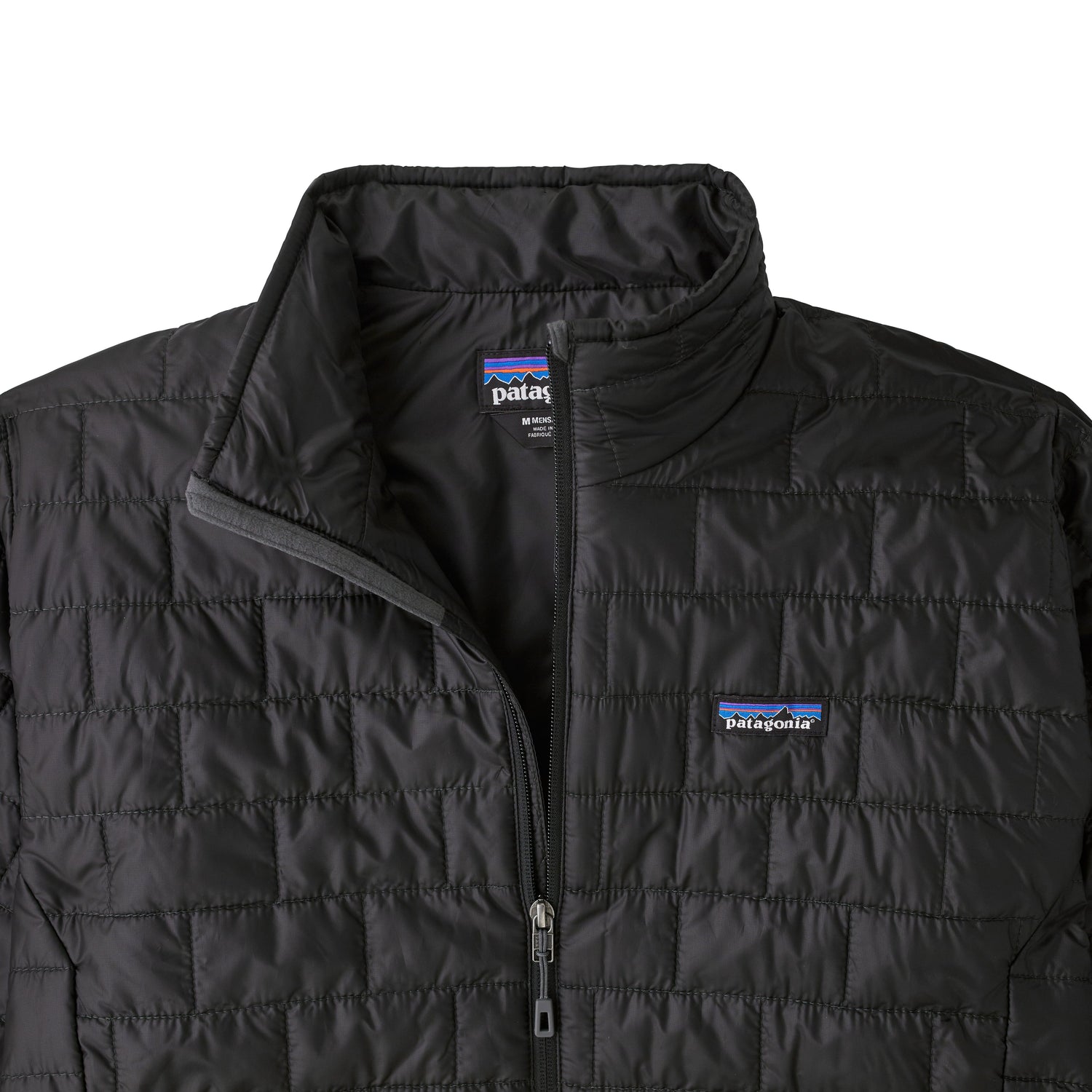 Patagonia M's Nano Puff Jacket - 100% Recycled Polyester Black Jacket