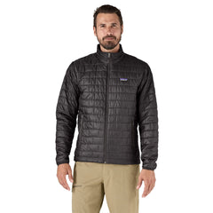 Patagonia M's Nano Puff Jacket - 100% Recycled Polyester Black Jacket