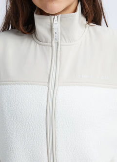 Röhnisch Phoebe Pile Jacket- Recycled polyester Peyote Beige Jacket