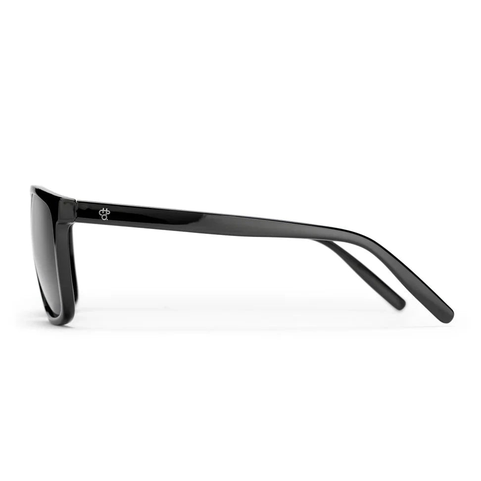 CHPO Siljan Sunglasses - Recycled plastic Black Black Sunglasses