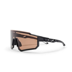 CHPO Siri Sunglasses - Recycled plastic Black Amber Sunglasses