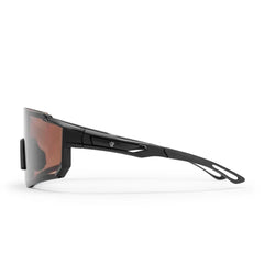 CHPO Siri Sunglasses - Recycled plastic Black Amber Sunglasses