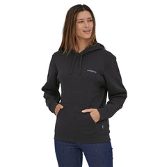 Patagonia Unisex Fitz Roy Icon Uprisal Hoody Black Shirt