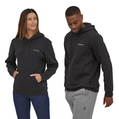 Patagonia Unisex Fitz Roy Icon Uprisal Hoody Black Shirt