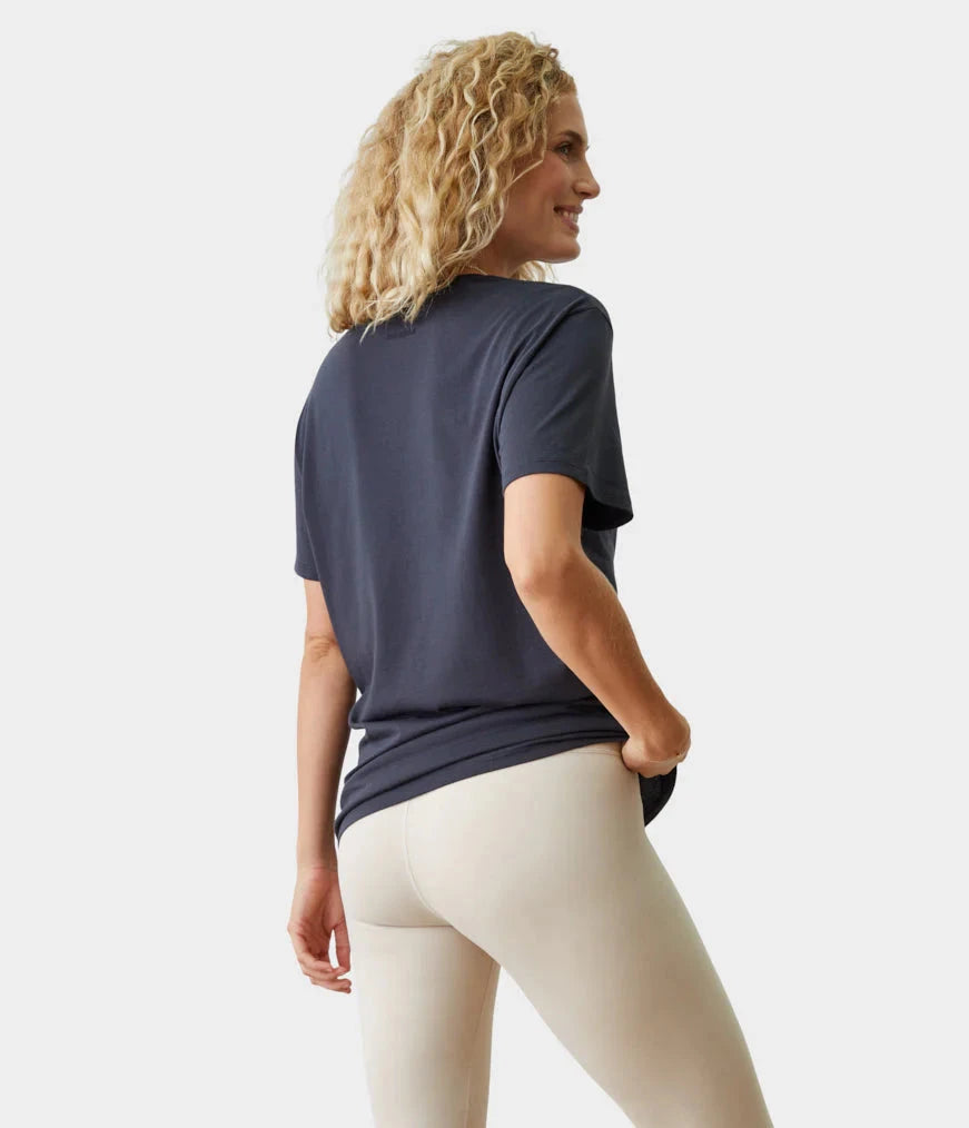 Manduka W Vinyasa Tee Phantom Shirt