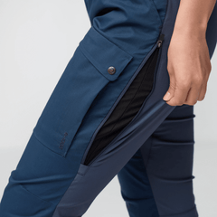 Fjällräven - W's Abisko Hybrid Trail Trousers - Weekendbee - sustainable sportswear