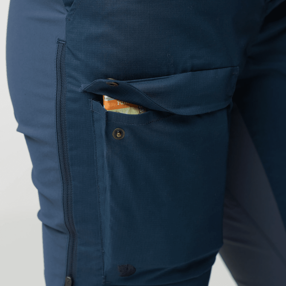 Fjällräven - W's Abisko Hybrid Trail Trousers - Weekendbee - sustainable sportswear