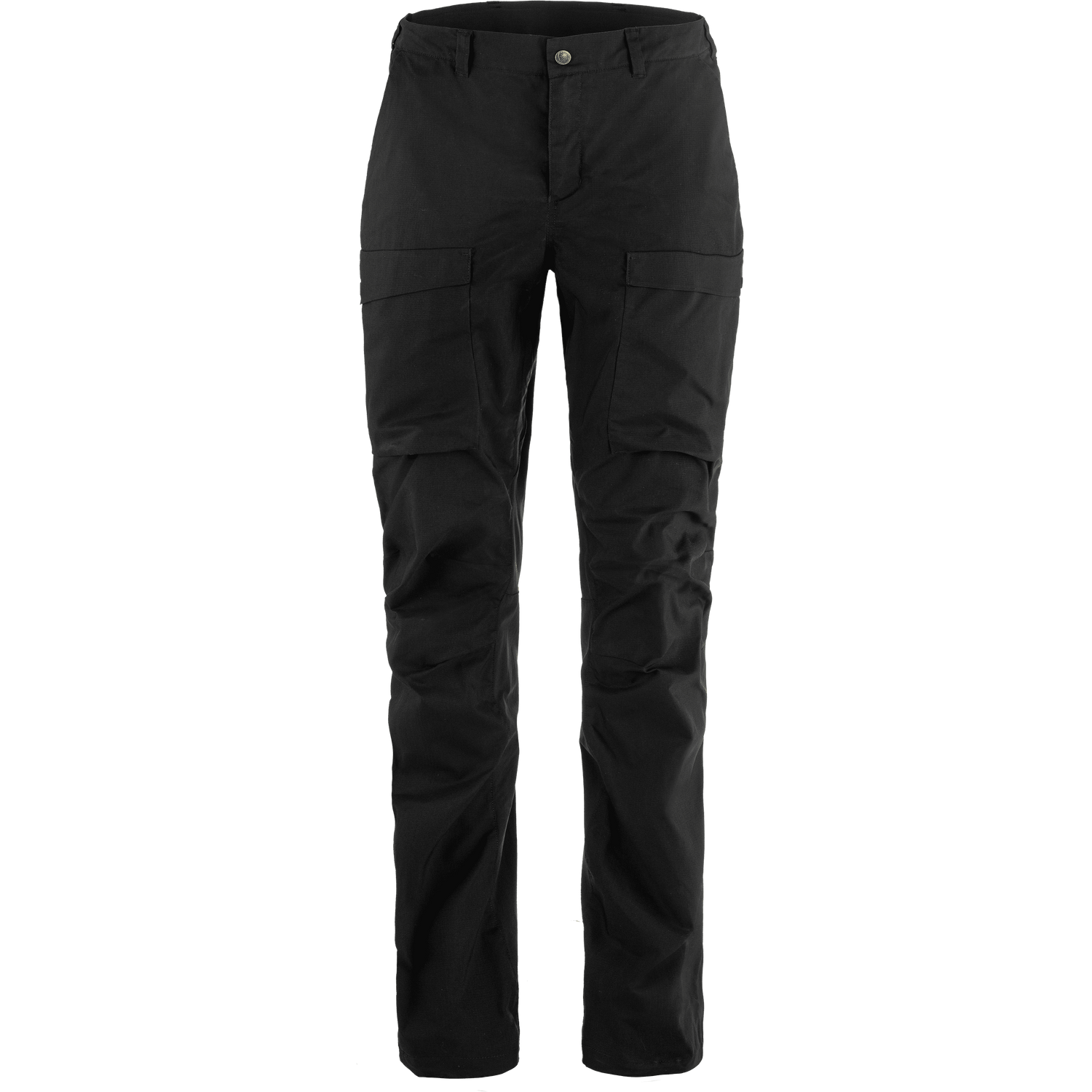 Fjällräven W's Abisko Hybrid Trail Trousers Black Pants