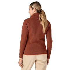 Patagonia W's Better Sweater® Fleece Jacket - 100% Recycled Polyester Burnished Red Shirt