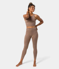 Manduka W's Dhara Legging Lions Mane Heather Pants