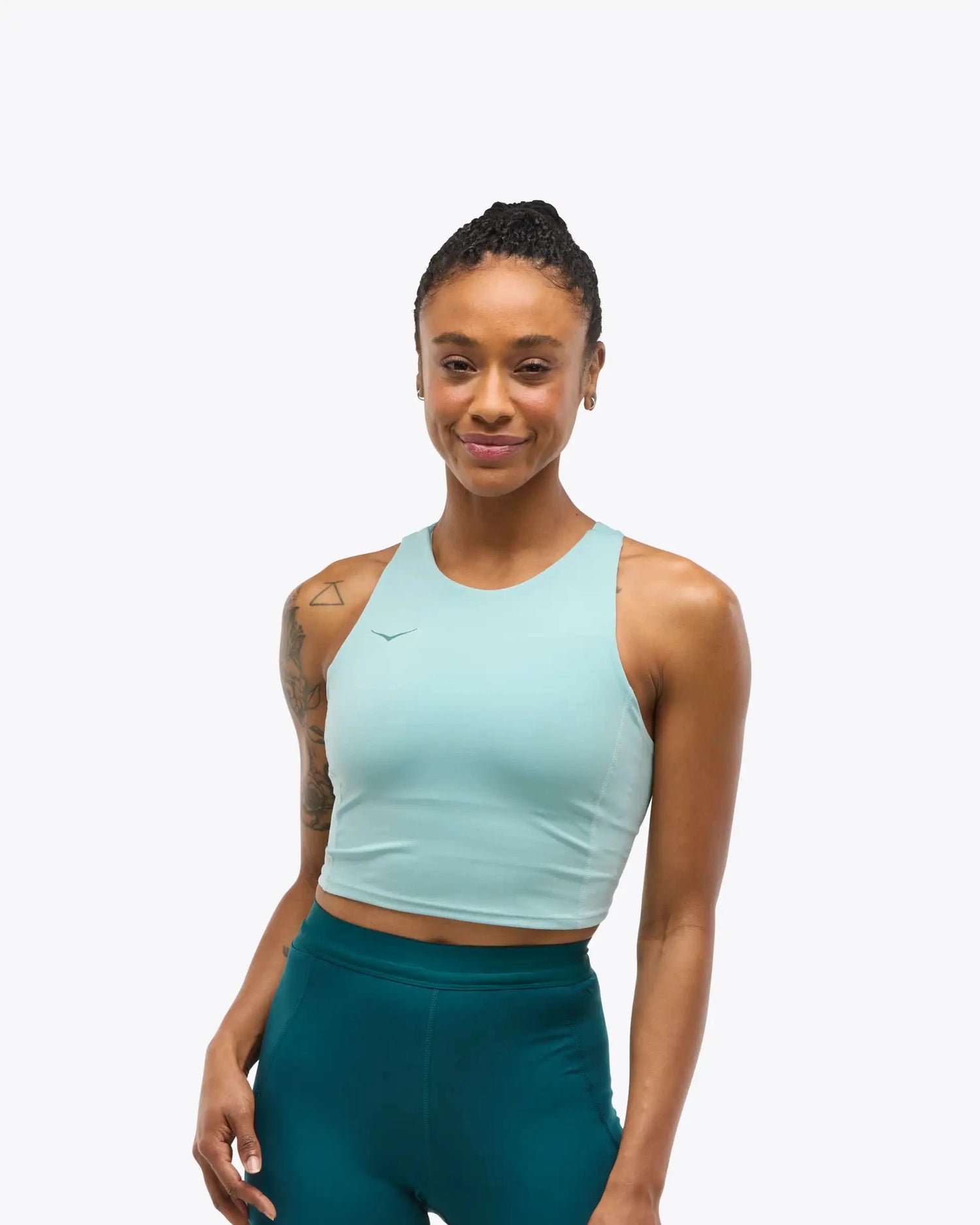 HOKA W's Elaro Crop Bra Druzy Bra