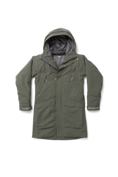 Houdini W's Fall in Parka - Recycled Polyester Baremark Green L Jacket