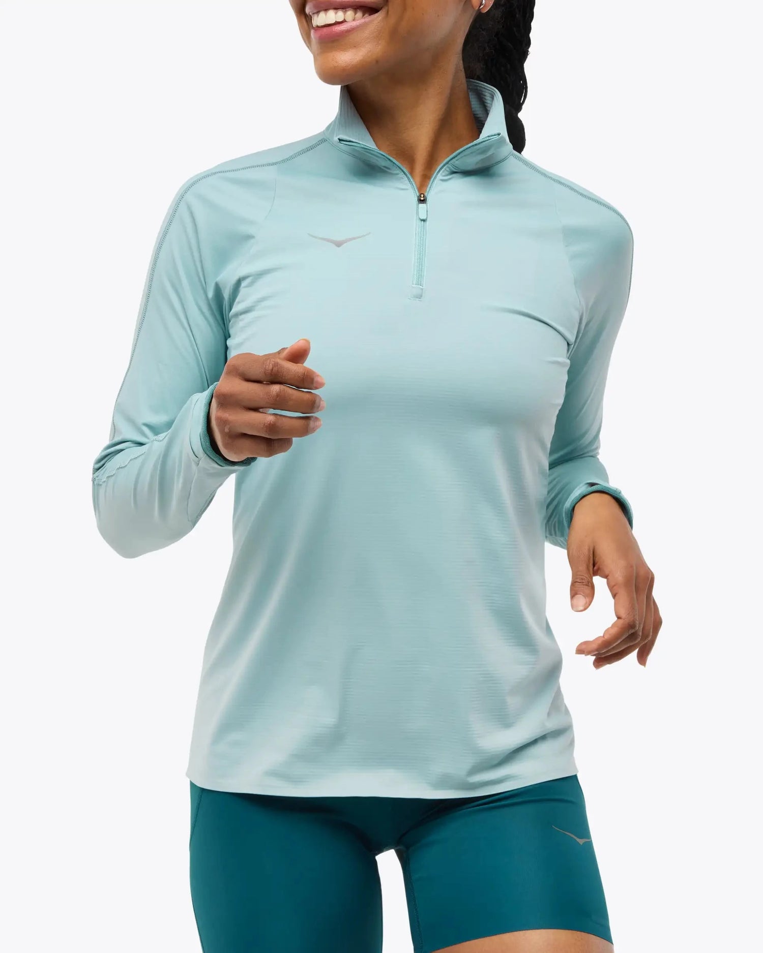 HOKA W's GlideTech Quarter Zip Shirt