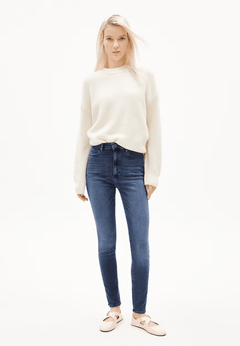 Armedangels W's Haayle Sweater - Organic cotton Oatmilk Shirt