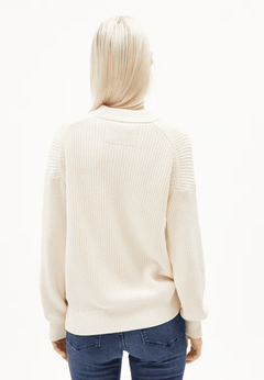 Armedangels W's Haayle Sweater - Organic cotton Oatmilk Shirt