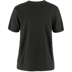 Fjällräven W's Hemp Blend T-shirt - Organic cotton & hemp Black Shirt