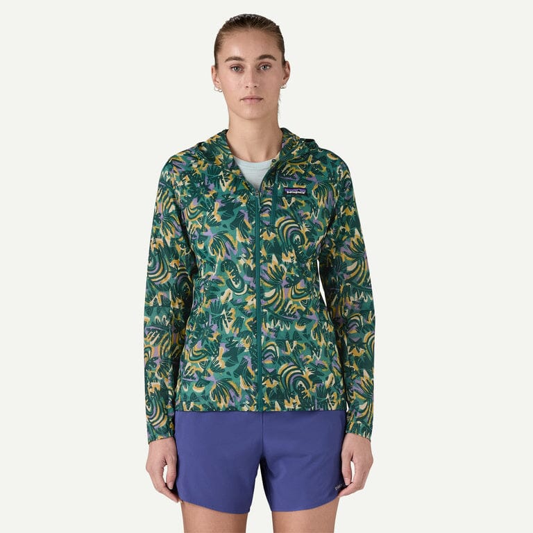 Patagonia W's Houdini® Jacket - 100% Recycled Nylon Wild Botanist: Wetland Blue Jacket