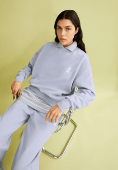 Armedangels W's Iconic Å Alizaa Sweater - Organic cotton Misty morning Shirt