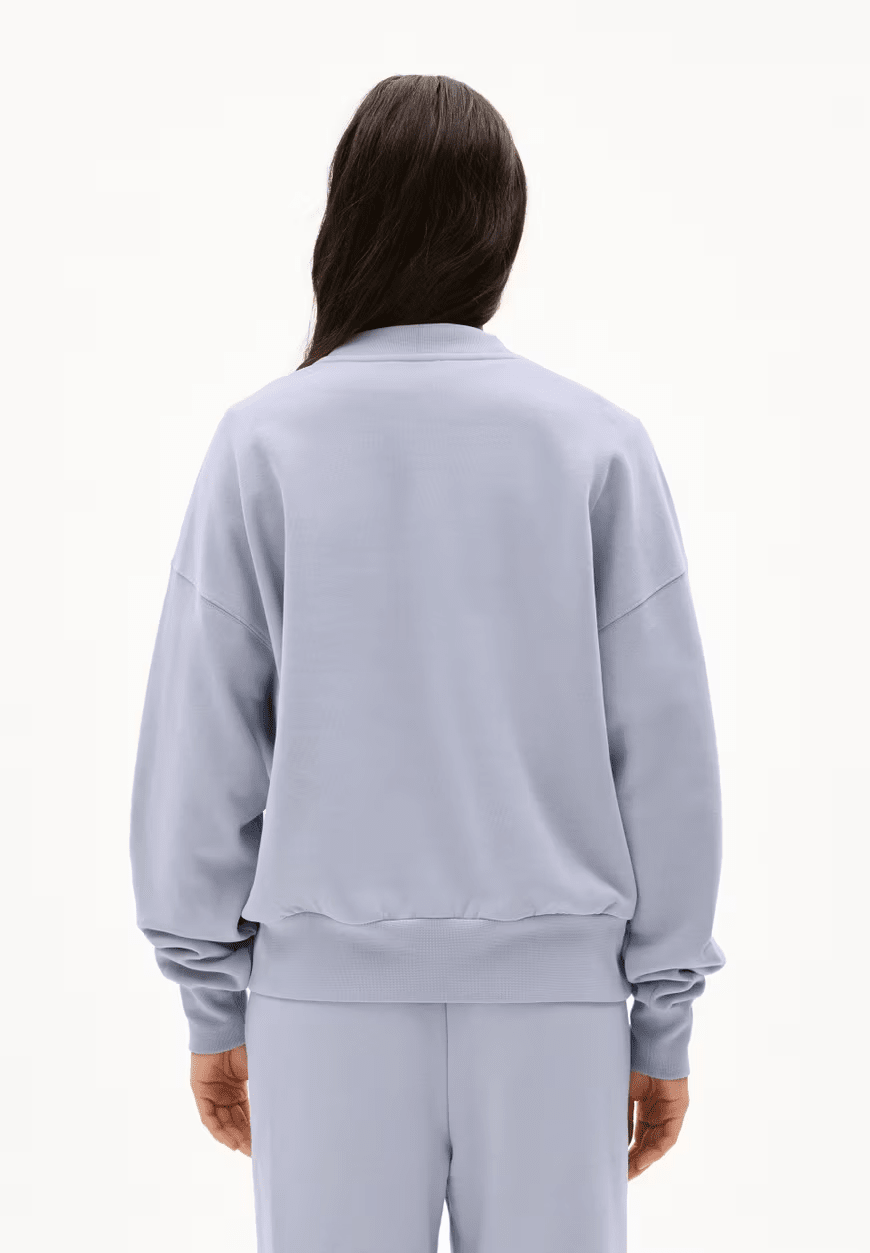 Armedangels W's Iconic Å Alizaa Sweater - Organic cotton Misty morning Shirt