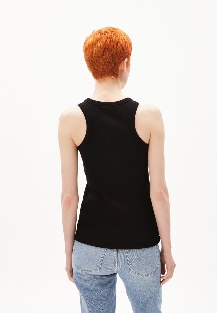 Armedangels W's Kanitaa top - Organic cotton Black Shirt