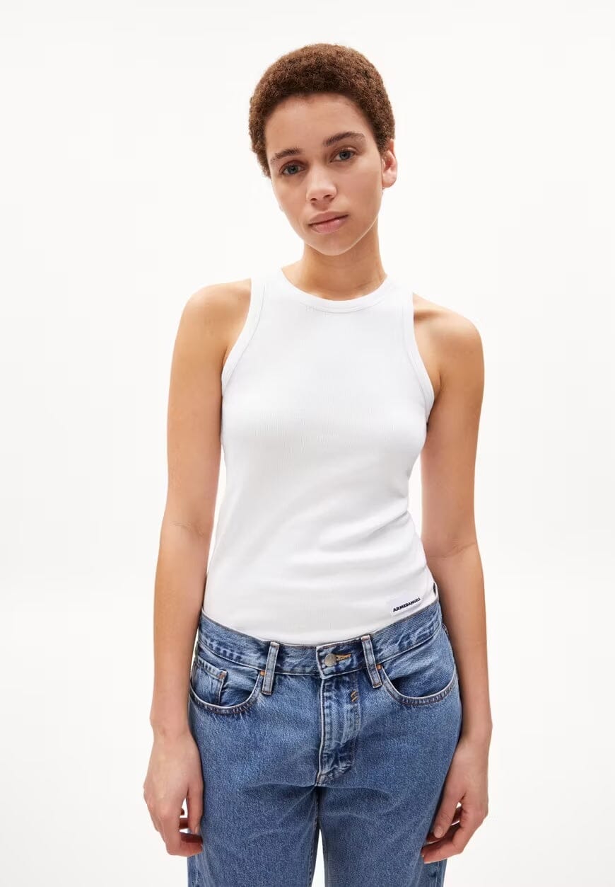 Armedangels W's Kanitaa top - Organic cotton White Shirt