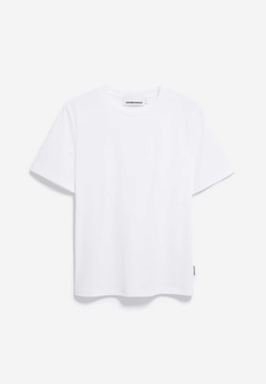 Armedangels W's Lualaa T-shirt - 100% Organic cotton White Shirt