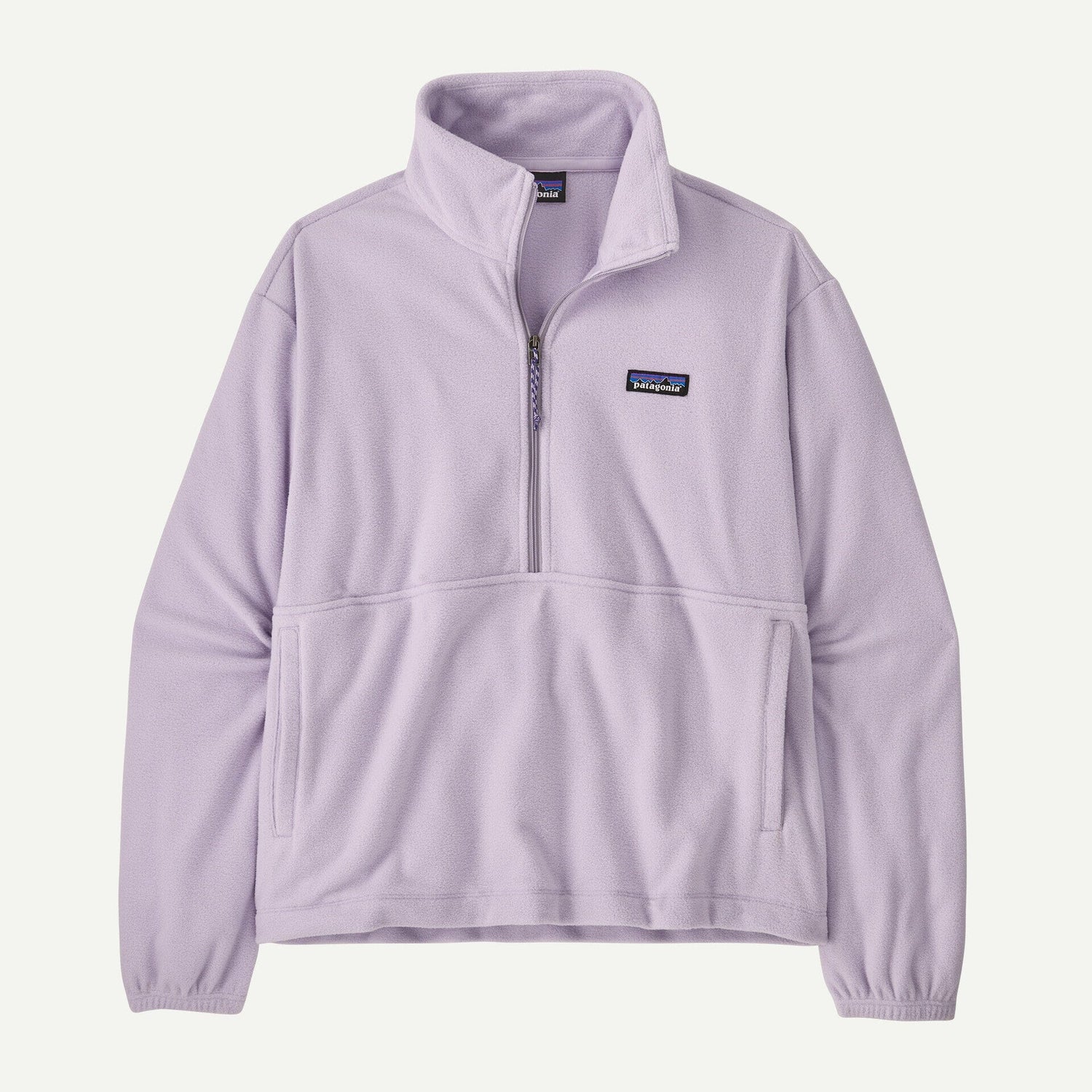 Patagonia W's Micro D 1/2 Zip Fleece P/O Foxglove Purple Shirt