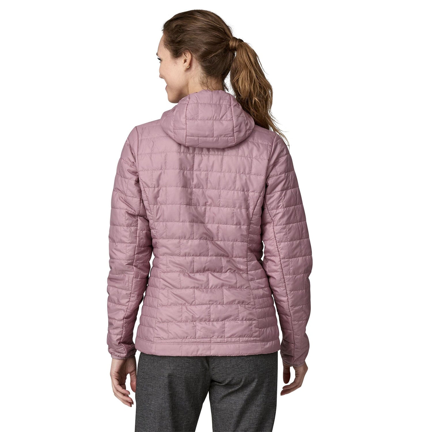 Patagonia W's Nano Puff® Hoody - Recycled Polyester Stormy Mauve Jacket