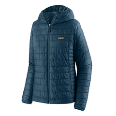 Patagonia W's Nano Puff® Hoody - Recycled Polyester Lagom Blue Jacket