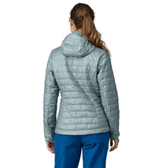 Patagonia W's Nano Puff® Hoody - Recycled Polyester Thermal Blue Jacket