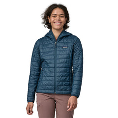 Patagonia W's Nano Puff® Hoody - Recycled Polyester Lagom Blue Jacket