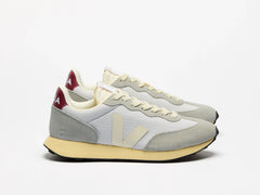 Veja W's Rio Branco Alveomesh - Recycled Polyester Light Grey Pierre Marsala Shoes